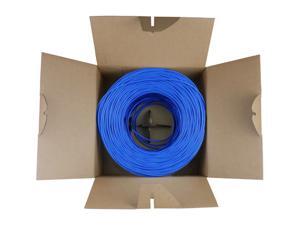 Nippon Labs 50CPE-5E-SD-1K-BL 1000 ft. Bare Copper 24AWG CMR UTP Cat5e Bulk Cable, 350MHz, Solid Wire - Blue Nippon Labs 50CPE-5E-SD-1K-BL 1000 ft. Bare Copper 24AWG CMR UTP Cat5e Bulk Cable, 350MHz, Solid Wire - Blue