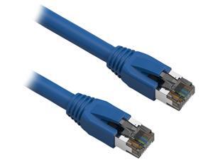 Nippon Labs 60CAT8-2-24BU Cat 8 Ethernet Cable 2 feet - Blue | 2GHz, 40G, 24AWG, S/FTP - Shielded Latest 40Gbps 2000Mhz SFTP Patch Cord - in Wall, Outdoor for Router, Modem, Gaming etc. Nippon Labs 60CAT8-2-24BU Cat 8 Ethernet Cable 2 feet - Blue | 2GHz, 40G, 24AWG, S/FTP - Shielded Latest 40Gbps 2000Mhz SFTP Patch Cord - in Wall, Outdoor for Router, Modem, Gaming etc.