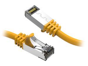 Nippon Labs 60CAT8-2-26YW Cat8 Ethernet Cable 2 feet Slim Series - Yellow | 2GHz, 40G, S/FTP - Shielded 40Gbps 2000Mhz SFTP Patch Cord, Cat8 RJ45 Cable - in Wall, Outdoor for Router, Modem, etc. Nippon Labs 60CAT8-2-26YW Cat8 Ethernet Cable 2 feet Slim Series - Yellow | 2GHz, 40G, S/FTP - Shielded 40Gbps 2000Mhz SFTP Patch Cord, Cat8 RJ45 Cable - in Wall, Outdoor for Router, Modem, etc.