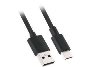 Nippon Labs 50USB2-CM-AM-15 15 ft. USB-C Male to USB A Male Charge and Data Transfer Cable - Black