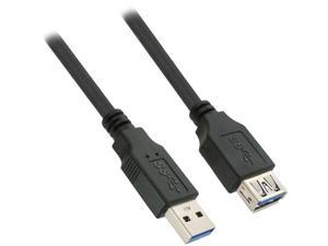 Nippon Labs 50USB3-AAF-6-BK Black USB 3.0 A Male to A Female Extension Cable