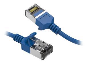 Nippon Labs 60CAT8-1-30BL 1 ft. Cat.8 U/FTP Slim Ethernet Network Cable Blue 30AWG - Latest 40Gbps 2000Mhz RJ45 Patch Cord Nippon Labs 60CAT8-1-30BL 1 ft. Cat.8 U/FTP Slim Ethernet Network Cable Blue 30AWG - Latest 40Gbps 2000Mhz RJ45 Patch Cord