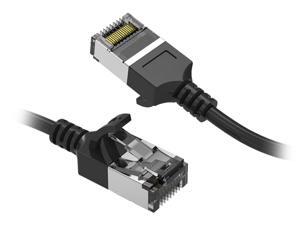 Nippon Labs 60CAT8-7-30BK 7 ft. Cat.8 U/FTP Slim Ethernet Network Cable Black 30AWG - Latest 40Gbps 2000Mhz RJ45 Patch Cord Nippon Labs 60CAT8-7-30BK 7 ft. Cat.8 U/FTP Slim Ethernet Network Cable Black 30AWG - Latest 40Gbps 2000Mhz RJ45 Patch Cord