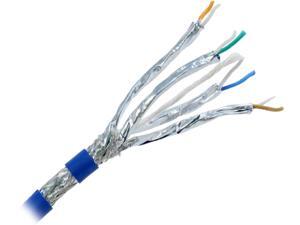 Nippon Labs Cat8.1 Ethernet Cable Bulk Wire 500 feet - Blue | 2GHz, 40G CMR, 23AWG, S/FTP - Dual Shielded S/FTP Latest 40Gbps 2000Mhz SFTP, PVC, Solid Bare Copper Conducted Patch Cord, 80C8SS-7006RB Nippon Labs Cat8.1 Ethernet Cable Bulk Wire 500 feet - Blue | 2GHz, 40G CMR, 23AWG, S/FTP - Dual Shielded S/FTP Latest 40Gbps 2000Mhz SFTP, PVC, Solid Bare Copper Conducted Patch Cord, 80C8SS-7006RB