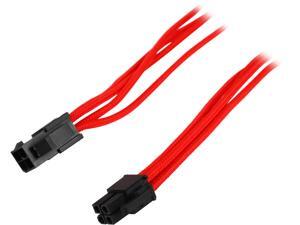 Phanteks PH-CB4P_RD 1.64 ft. (0.50 m) 4 Pin M/B Premium Sleeved Extension Cable Phanteks PH-CB4P_RD 1.64 ft. (0.50 m) 4 Pin M/B Premium Sleeved Extension Cable