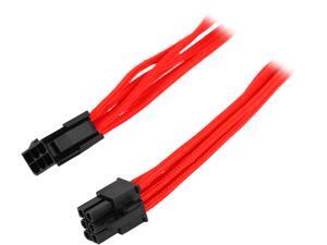 Phanteks PH-CB6V_RD 1.64 ft. (0.50 m) PCIe 6 to 6 Pin VGA Premium Sleeved Extension Cable Phanteks PH-CB6V_RD 1.64 ft. (0.50 m) PCIe 6 to 6 Pin VGA Premium Sleeved Extension Cable