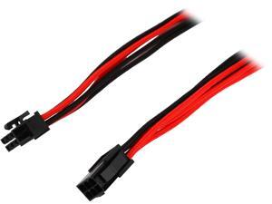 Phanteks PH-CB6V_BR 1.64 ft. (0.50 m) PCIe 6 to 6 Pin VGA Premium Sleeved Extension Cable Phanteks PH-CB6V_BR 1.64 ft. (0.50 m) PCIe 6 to 6 Pin VGA Premium Sleeved Extension Cable
