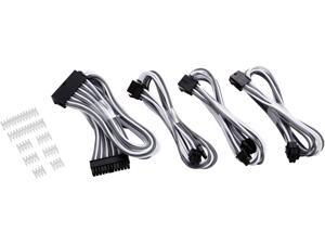Phanteks PH-CB-CMBO_WG Universal Extension Cables Kit (PH-CB-CMBO) - 1x 24pin ATX, 1x 8pin (4+4) EPS, 2x 8pin (6+2) PCI-e Extension, 500mm Length, Individually Sleeved, White/Grey Color Phanteks PH-CB-CMBO_WG Universal Extension Cables Kit (PH-CB-CMBO) - 1x 24pin ATX, 1x 8pin (4+4) EPS, 2x 8pin (6+2) PCI-e Extension, 500mm Length, Individually Sleeved, White/Grey Color