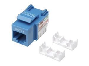 Intellinet 210546 Cat.5e UTP Keystone Jack - Blue Intellinet 210546 Cat.5e UTP Keystone Jack - Blue