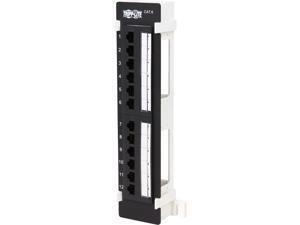 TRIPP LITE N250-012 12-Port Cat6 Wall-Mount Vertical 110 Patch Panel TRIPP LITE N250-012 12-Port Cat6 Wall-Mount Vertical 110 Patch Panel