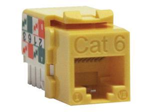 TRIPP LITE N238-001-YW Cat.6 110-punch Down Keystone Jack TRIPP LITE N238-001-YW Cat.6 110-punch Down Keystone Jack
