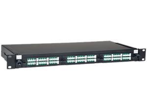 N492-036-LCLC-E 36 Port LC/LC 1U Rackmount Fiber Enclosure Patch Panel