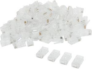 C2G 01949 RJ45 Cat5 8x8 Modular Plug for Flat Stranded Cable - 100pk C2G 01949 RJ45 Cat5 8x8 Modular Plug for Flat Stranded Cable - 100pk