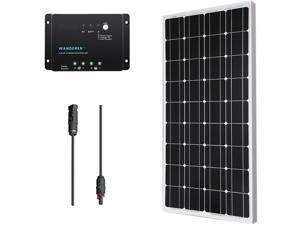 Renogy 100 Watt 12 Volt Monocrystalline Solar Bundle Kit
