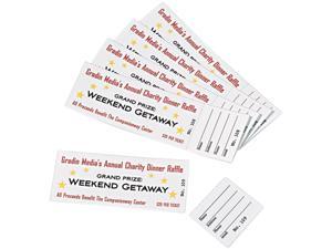 Avery Tickets with Tear-Away Stubs, Matte, Two-Sided Printing, 1.75" x 5.5", 200 Tickets (16154)
