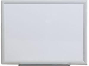 UNIVERSAL Dry Erase Board Melamine 24 x 18 Aluminum Frame 44618