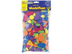 Wonderfoam Shapes, Assorted Shapes/Colors, 720 Pieces/Pack Wonderfoam Shapes, Assorted Shapes/Colors, 720 Pieces/Pack