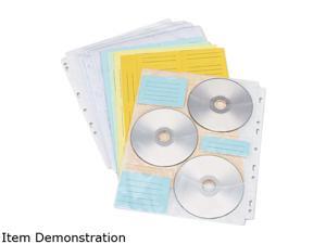 Two-Sided CD/DVD Pages for Three-Ring Binder, 10/Pack 39301 Two-Sided CD/DVD Pages for Three-Ring Binder, 10/Pack 39301