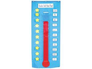 Thermometer/goal Gauge Pocket Chart, 21 X 48 1/2 Thermometer/goal Gauge Pocket Chart, 21 X 48 1/2