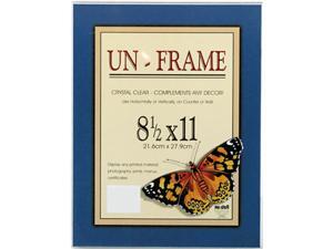Un-Frame Box Photo Frame, Plastic, 8-1/2 X 11, Clear Un-Frame Box Photo Frame, Plastic, 8-1/2 X 11, Clear