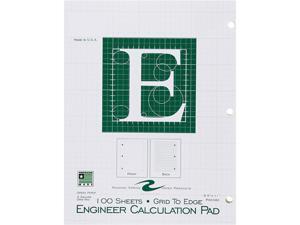 Roaring Spring 95582 Engineering Pad 100 Sheets Letter 8.50" x 11" - 1Each - Green Paper Roaring Spring 95582 Engineering Pad 100 Sheets Letter 8.50" x 11" - 1Each - Green Paper