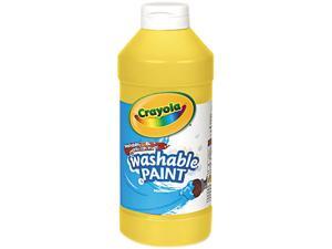 Washable Paint, Yellow, 16 Oz Washable Paint, Yellow, 16 Oz