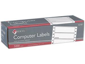 Maco High Speed Data Processing Label Maco High Speed Data Processing Label