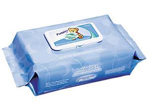 Unscented Pudgies Baby Wipes, 6 1/2 x 9, White Unscented Pudgies Baby Wipes, 6 1/2 x 9, White