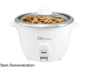 Elite Platinum ERC-2020 4Qt. Electric Stainless Steel Pressure Cooker with 9 Functions, White Elite Platinum ERC-2020 4Qt. Electric Stainless Steel Pressure Cooker with 9 Functions, White
