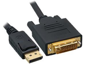 UNIRISE USA, LLC DVIDP-06F-MM THIS DISPLAYPORT MALE TO DVI-D DUAL LINK 24+1 MALE CABLE WILL ALLOW YOU TO CONNE UNIRISE USA, LLC DVIDP-06F-MM THIS DISPLAYPORT MALE TO DVI-D DUAL LINK 24+1 MALE CABLE WILL ALLOW YOU TO CONNE