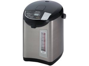 Tiger PDU-A40U-K Electric Water Boiler and Warmer, Stainless Black, 4.0-Liter Made in Japan