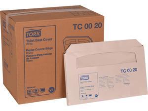 Toilet Seat Cover, 14.5" x 17", White, 20/Carton TC0020 Toilet Seat Cover, 14.5" x 17", White, 20/Carton TC0020