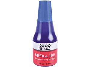 2000 PLUS 2000 PLUS Self-Inking Refill Ink, Blue, .9 oz Bottle 2000 PLUS 2000 PLUS Self-Inking Refill Ink, Blue, .9 oz Bottle