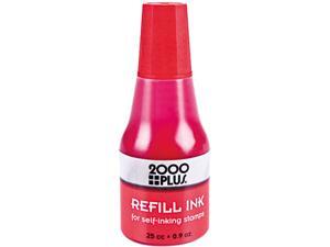 2000 PLUS 2000 PLUS Self-Inking Refill Ink, Red, .9 oz. Bottle 2000 PLUS 2000 PLUS Self-Inking Refill Ink, Red, .9 oz. Bottle