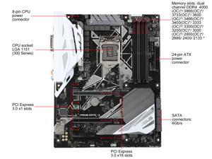 NeweggBusiness - ASUS Prime Z370-A LGA 1151 (300 Series) Intel 