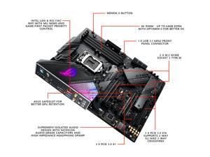 レイ NeweggBusiness - ASUS ROG Strix Z390-E Gaming LGA 1151 (300