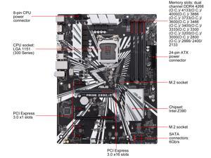 NeweggBusiness - ASUS Prime Z390-P LGA 1151 (300 Series