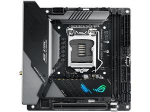 ASUS ROG STRIX Z490-I GAMING LGA 1200 Intel Z490 SATA 6Gb/s Mini ITX Intel Motherboard