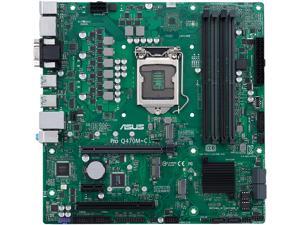 ASUS PRO Q470M-C/CSM LGA 1200 Intel Q470 SATA 6Gb/s Micro ATX Intel Motherboard ASUS PRO Q470M-C/CSM LGA 1200 Intel Q470 SATA 6Gb/s Micro ATX Intel Motherboard