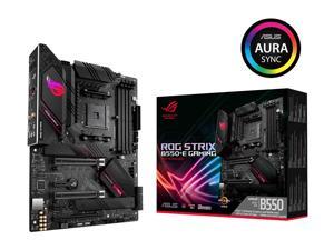 ASUS ROG Strix B550-E Gaming AMD AM4 (3rd Gen Ryzen) ATX Gaming Motherboard (PCIe 4.0, NVIDIA SLI, WiFi 6, 2.5Gb LAN, 14+2 Power Stages, Front USB 3.2 Type-C, Addressable Gen 2 RGB and AURA Sync)