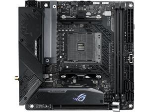 ASUS ROG STRIX B550-I GAMING AM4 AMD B550 SATA 6Gb/s Mini ITX AMD Motherboard ASUS ROG STRIX B550-I GAMING AM4 AMD B550 SATA 6Gb/s Mini ITX AMD Motherboard