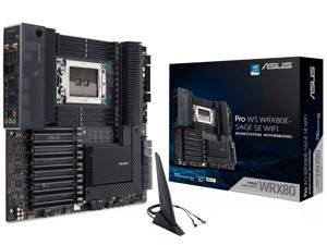 ASUS Pro WS WRX80E-SAGE SE WIFI sWRX8 AMD WRX80 SATA 6Gb/s Extended ATX AMD Motherboard