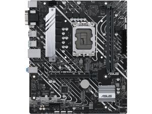 ASUS PRIME H610M-A D4-CSM LGA 1700 (Intel 12th Gen) Micro-ATX Commercial Motherboard (PCIe 4.0,  DDR4, 2xM.2 slots, 1Gb LAN, rear USB 3.2 Gen 2 ports, DP/HDMI/D-Sub, SPI-TPM header, ACCE)