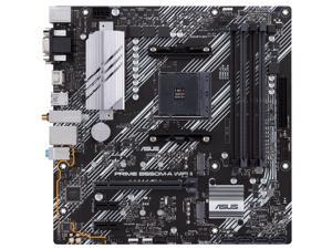 ASUS Prime B550M-A WiFi II AMD AM4 (3rd Gen Ryzen) Micro ATX Motherboard (PCIe 4.0, WiFi 6, ECC Memory, 1Gb LAN, HDMI 2.1/D-Sub, 4K@60HZ, Addressable Gen 2 RGB Header and Aura Sync)