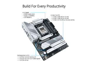 NeweggBusiness - Open Box: ASUS PRIME X670E-PRO WIFI AMD X670 AM5