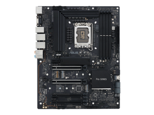ASUS Pro WS W680-ACE IPMI Intel W680 LGA 1700 ATX workstation motherboard, dual PCIe 5.0x16 slot, DDR5, ECC memory and XMP support, dual Intel 2.5 Gb Lan, 3xPCIe 4.0 M.2 slots.