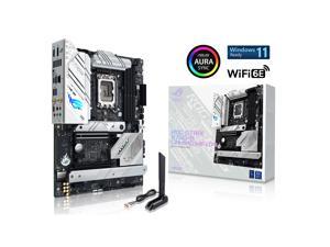 ASUS ROG Strix B760-A Gaming WiFi D4 Intel B760 (13th and 12th Gen)   LGA 1700 white ATX motherboard, 12 + 1 power stages, DDR4, PCIe 5.0, three M.2 slots, WiFi 6E, USB 3.2 Gen 2x2 Type-C