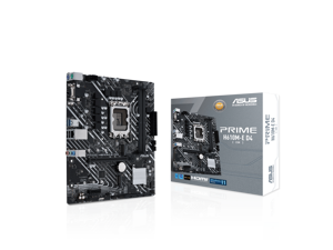 ASUS PRIME H610M-E D4-CSM LGA 1700(Intel 12th&13th Gen) mATX commercial motherboard (PCIe 4.0,DDR4,2xM.2 slots,1Gb LAN,DisplayPort/HDMI/D-Sub,USB 3.2 Gen 1 ports,COM header, RGB header,ACCE