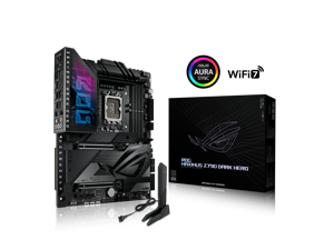 ASUS ROG Maximus Z790 Dark Hero WiFi 7 LGA 170014th13th12th Gen DDR5 ATX gaming motherboardPCIe 50x16 with Q release five M2 slots2012 power stages2x Thunderbolt 4 ports