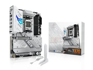 ASUS ROG STRIX X870-A GAMING WIFI AMD AM5 X870 ATX motherboard 16+2+2 power stages, Dynamic OC Switcher, Core Flex, DDR5 AEMP, WiFi 7, 4x M.2, PCIe 5.0, Q-Release Slim, USB4, AI OCing & Networking